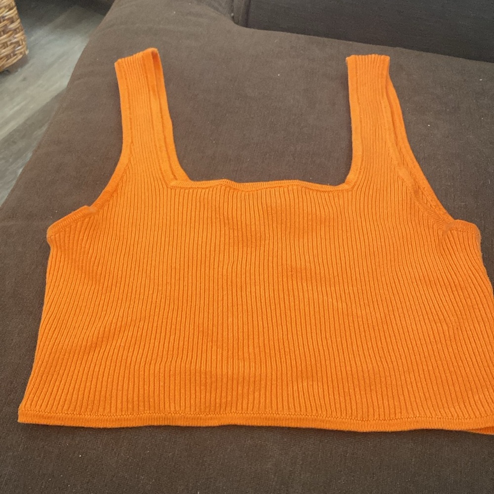 Orange Tank top